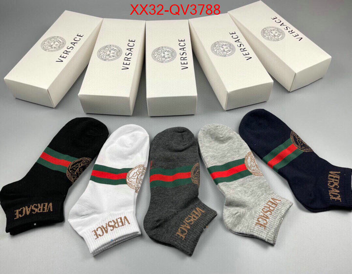 Sock-Versace how quality ID: QV3788 $: 32USD