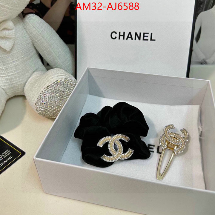 Hair band-Chanel how quality ID: AJ6588 $: 32USD