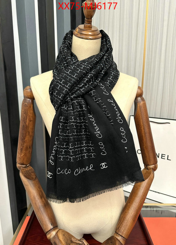 Scarf-Chanel shop designer replica ID: MJ6177 $: 75USD