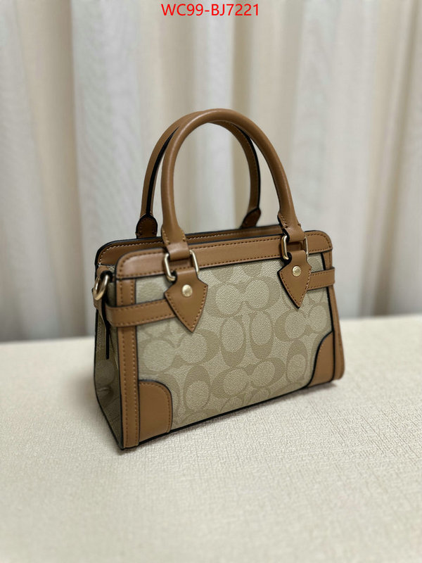 Coach Bags(4A)-Handbag- best quality designer ID: BJ7221 $: 99USD,