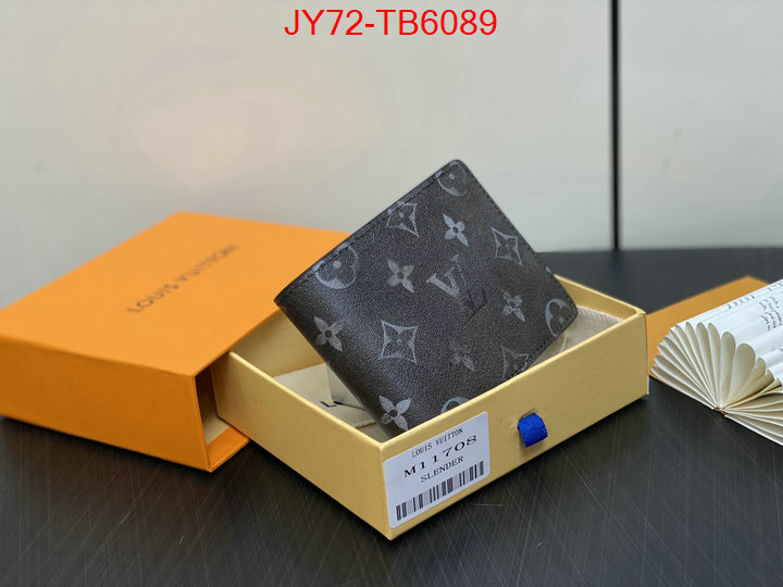 LV Bags(TOP)-Wallet designer high replica ID: TB6089 $: 72USD,