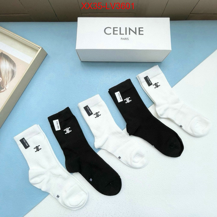 Sock-CELINE what is top quality replica ID: LV3601 $: 35USD