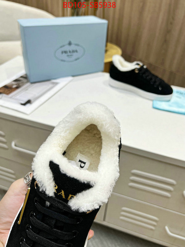 Women Shoes-Prada 2024 replica wholesale cheap sales online ID: SB5938 $: 105USD