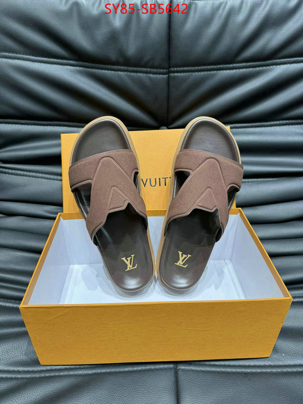 Men Shoes-LV highest quality replica ID: SB5642 $: 85USD