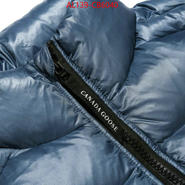 Down jacket Men-Canada Goose perfect ID: CB6040 $: 139USD