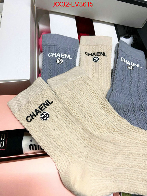 Sock-Chanel designer fashion replica ID: LV3615 $: 32USD