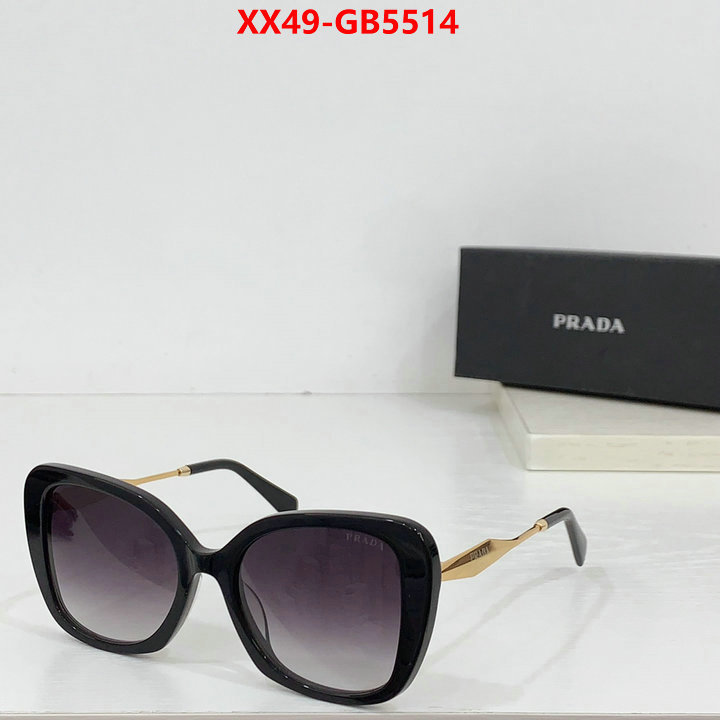 Glasses-Prada replica designer ID: GB5514 $: 49USD