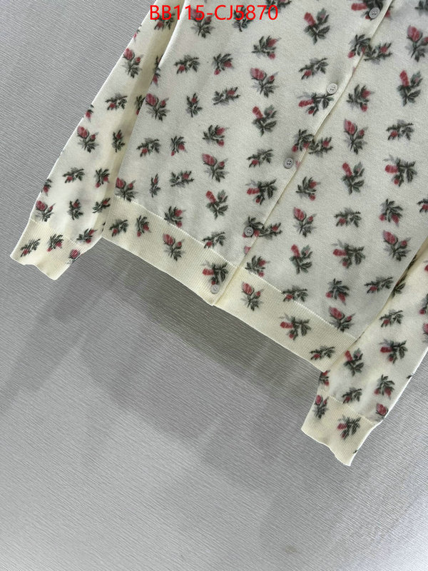 Clothing-Prada shop cheap high quality 1:1 replica ID: CJ5870 $: 115USD