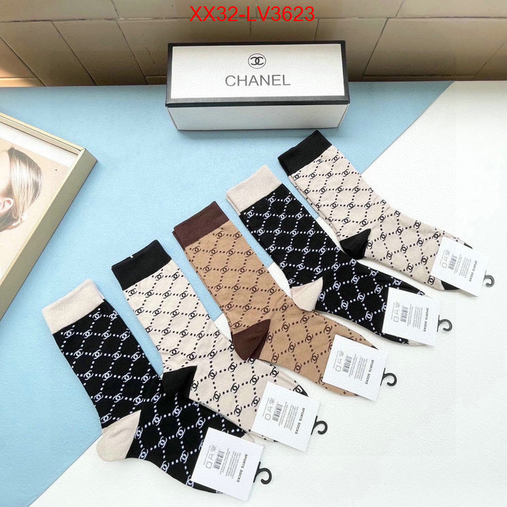 Sock-Chanel mirror quality ID: LV3623 $: 32USD