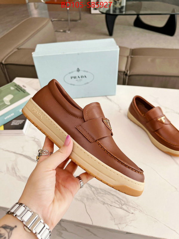 Men shoes-Prada 1:1 clone ID: SB5927 $: 105USD