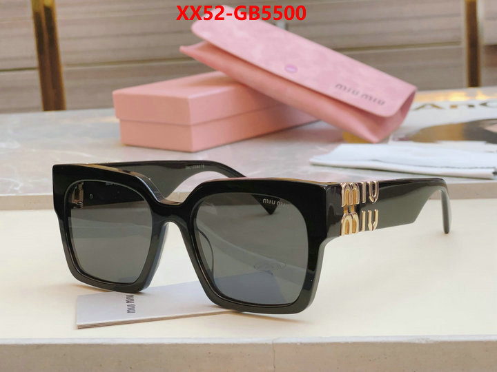 Glasses-Miu Miu aaaaa+ replica designer ID: GB5500 $: 52USD