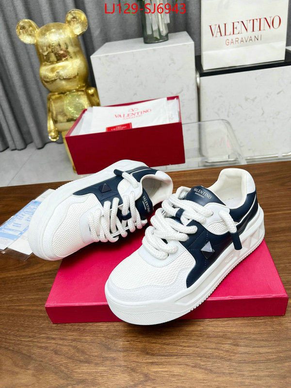 Men Shoes-Valentino best wholesale replica ID: SJ6943 $: 129USD