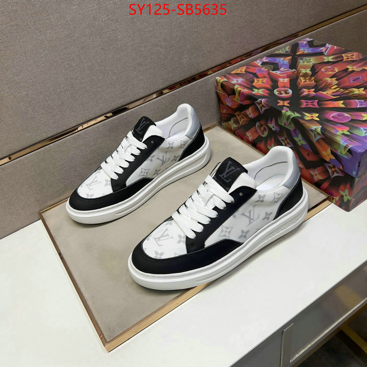 Men Shoes-LV high quality perfect ID: SB5635 $: 125USD