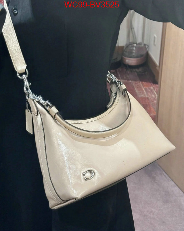 Coach Bags(4A)-Handbag- mirror copy luxury ID: BV3525 $: 99USD,