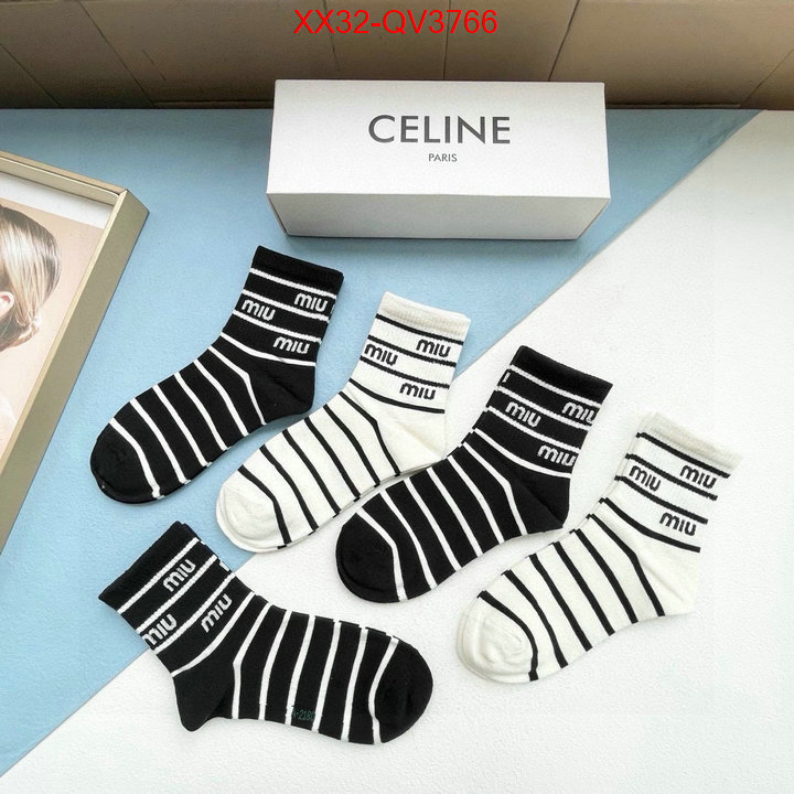 Sock-Miu Miu buy sell ID: QV3766 $: 32USD