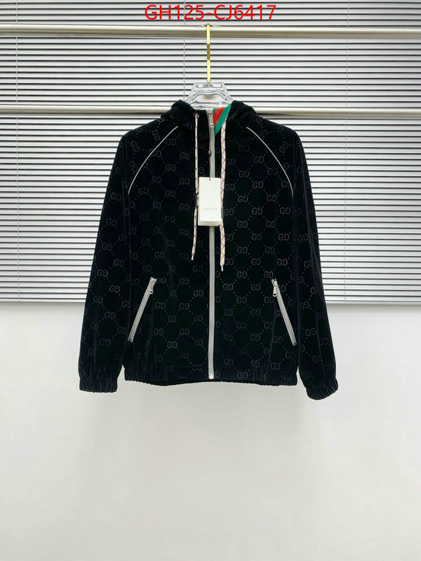 Clothing-Gucci the highest quality fake ID: CJ6417 $: 125USD