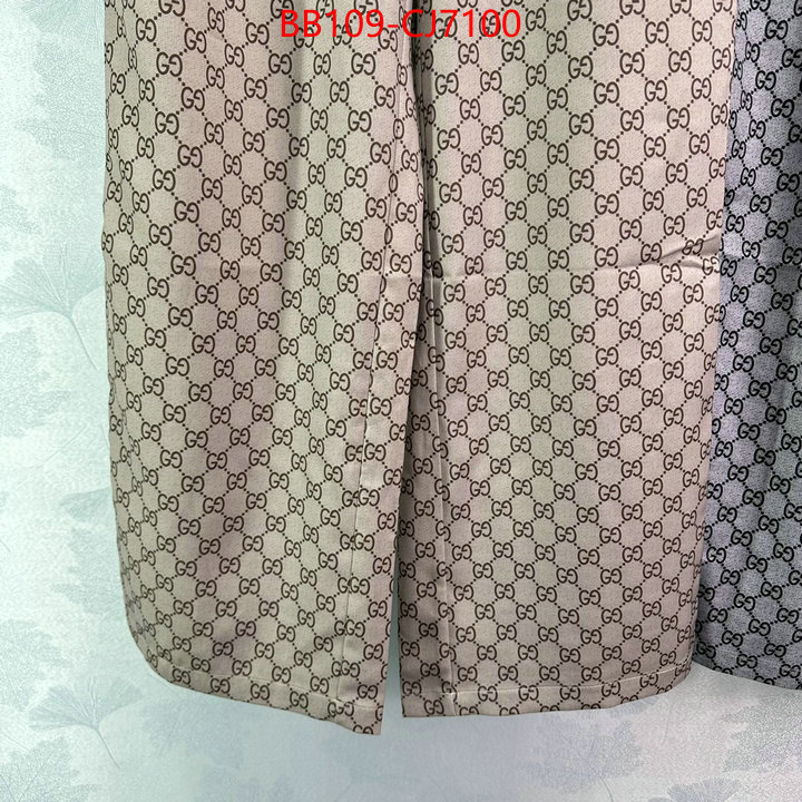 Clothing-Gucci replica aaaaa designer ID: CJ7100 $: 109USD