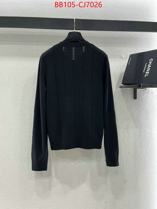 Clothing-Chanel online ID: CJ7026 $: 105USD