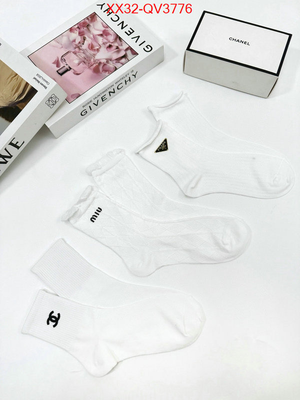 Sock-Prada we provide top cheap aaaaa ID: QV3776 $: 32USD