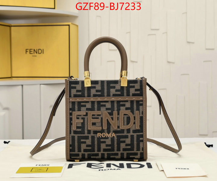 Fendi Bags(4A)-Sunshine- 7 star quality designer replica ID: BJ7233 $: 89USD,