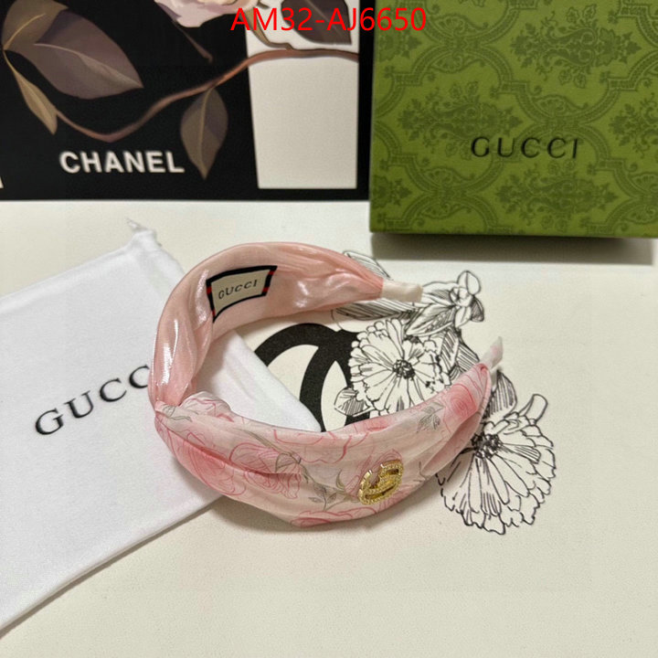 Hair band-Gucci luxury cheap ID: AJ6650 $: 32USD