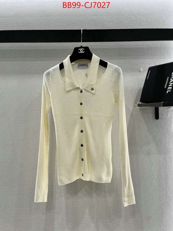 Clothing-Chanel high quality perfect ID: CJ7027 $: 99USD