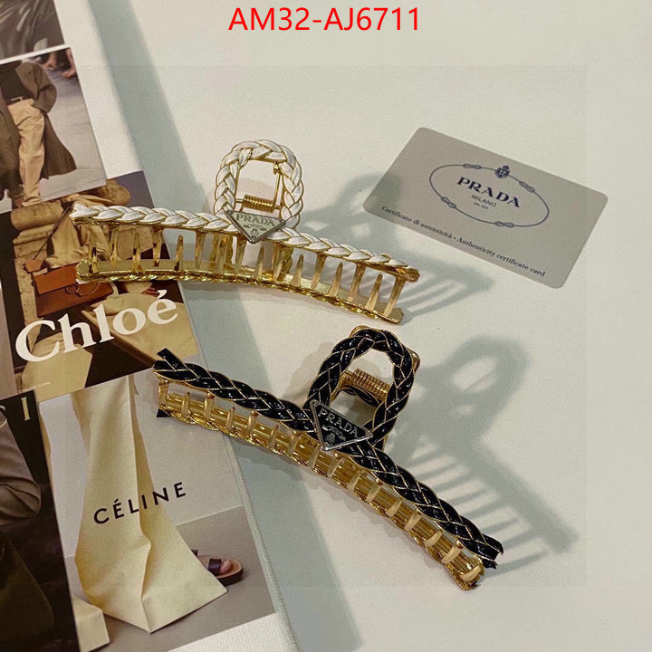 Hair band-Prada the highest quality fake ID: AJ6711 $: 32USD