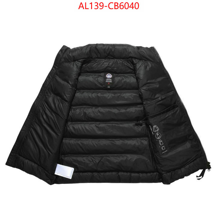 Down jacket Men-Canada Goose perfect ID: CB6040 $: 139USD