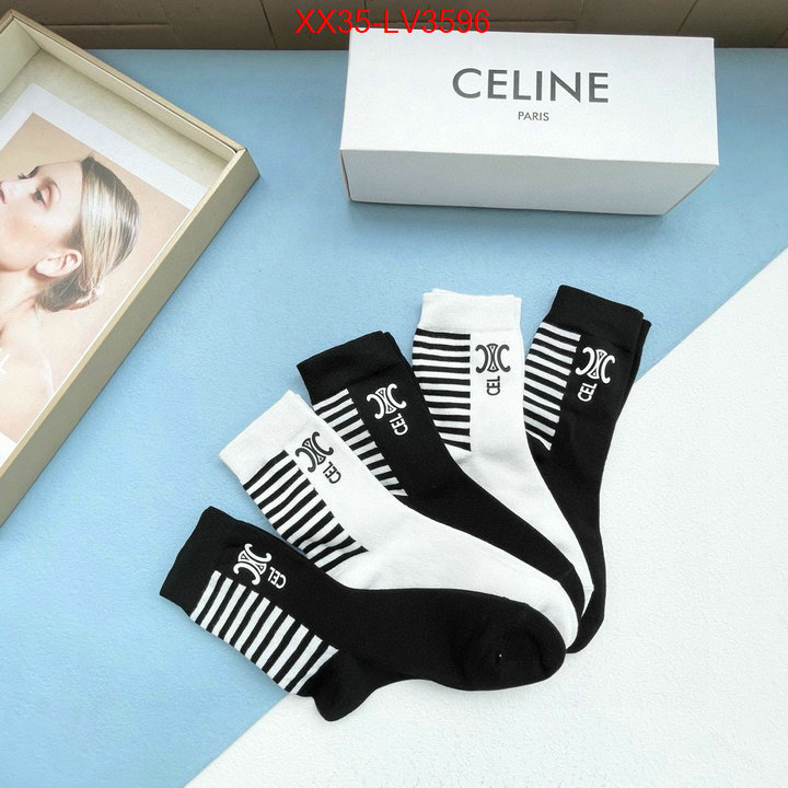 Sock-CELINE where can you buy replica ID: LV3596 $: 35USD