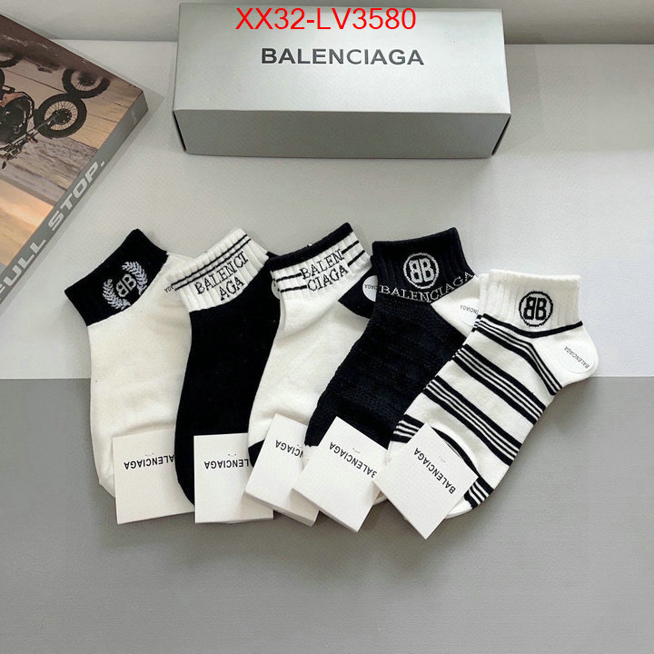 Sock-Balenciaga fashion designer ID: LV3580 $: 32USD