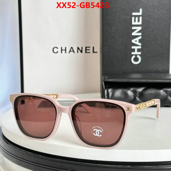 Glasses-Chanel high quality 1:1 replica ID: GB5428 $: 52USD