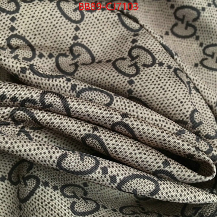 Clothing-Gucci replica wholesale ID: CJ7103 $: 89USD