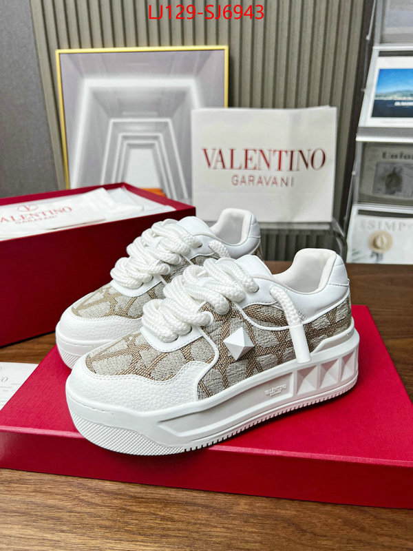 Men Shoes-Valentino best wholesale replica ID: SJ6943 $: 129USD