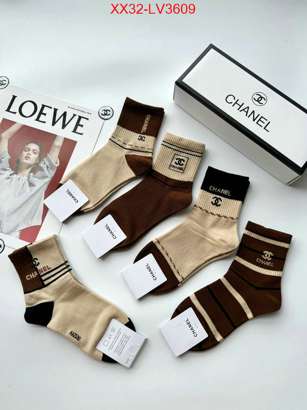 Sock-Chanel only sell high-quality ID: LV3609 $: 32USD