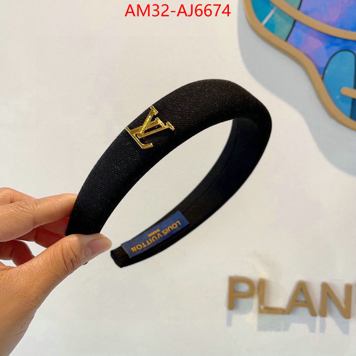 Hair band-LV new designer replica ID: AJ6674 $: 32USD