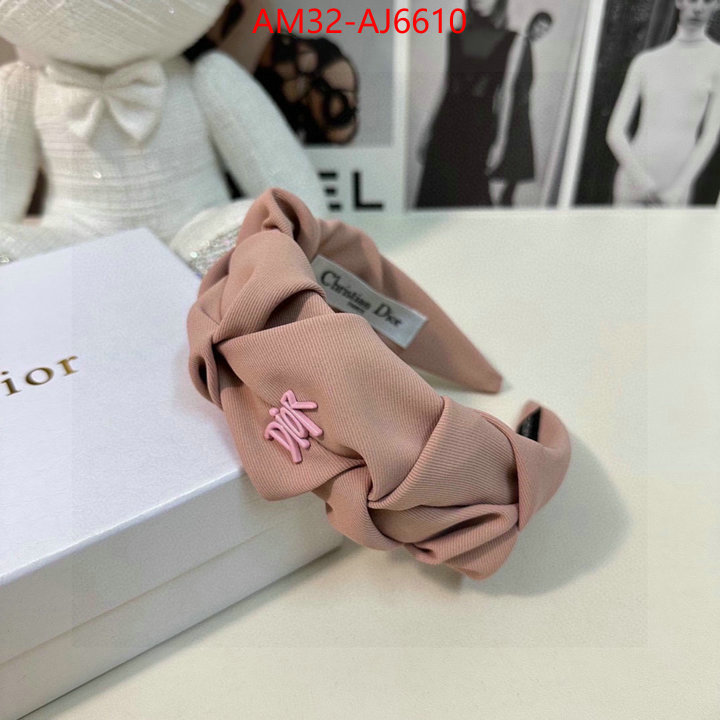 Hair band-Dior how to find designer replica ID: AJ6610 $: 32USD