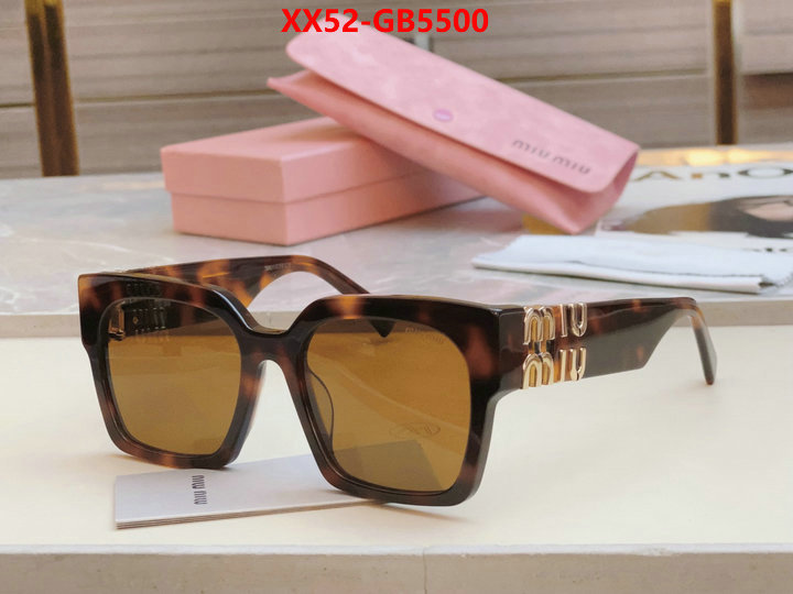 Glasses-Miu Miu aaaaa+ replica designer ID: GB5500 $: 52USD