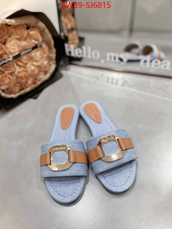 Women Shoes-Chloe 1:1 replica wholesale ID: SJ6815 $: 89USD