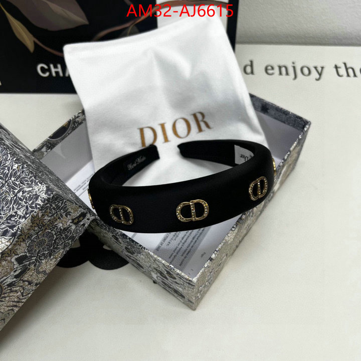 Hair band-Dior best designer replica ID: AJ6615 $: 32USD