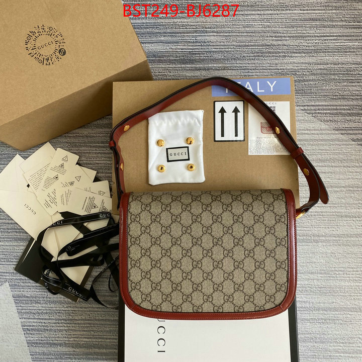 Gucci Bags(TOP)-Horsebit- high-end designer ID: BJ6287 $: 249USD,