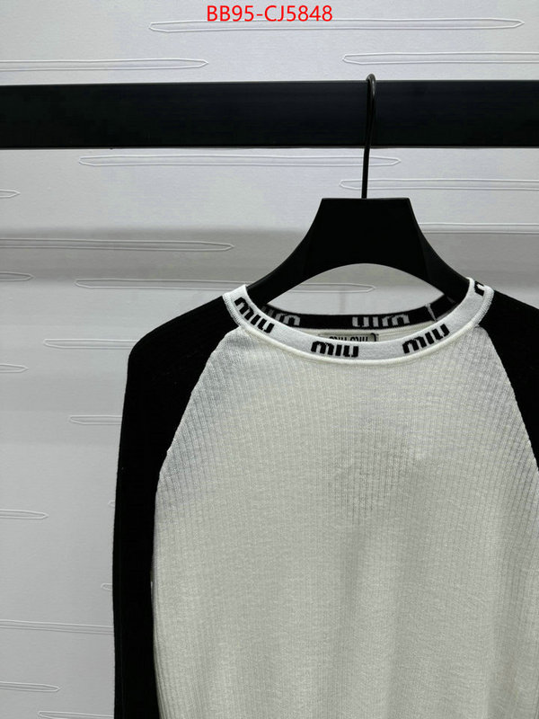 Clothing-MIU MIU buying replica ID: CJ5848 $: 95USD