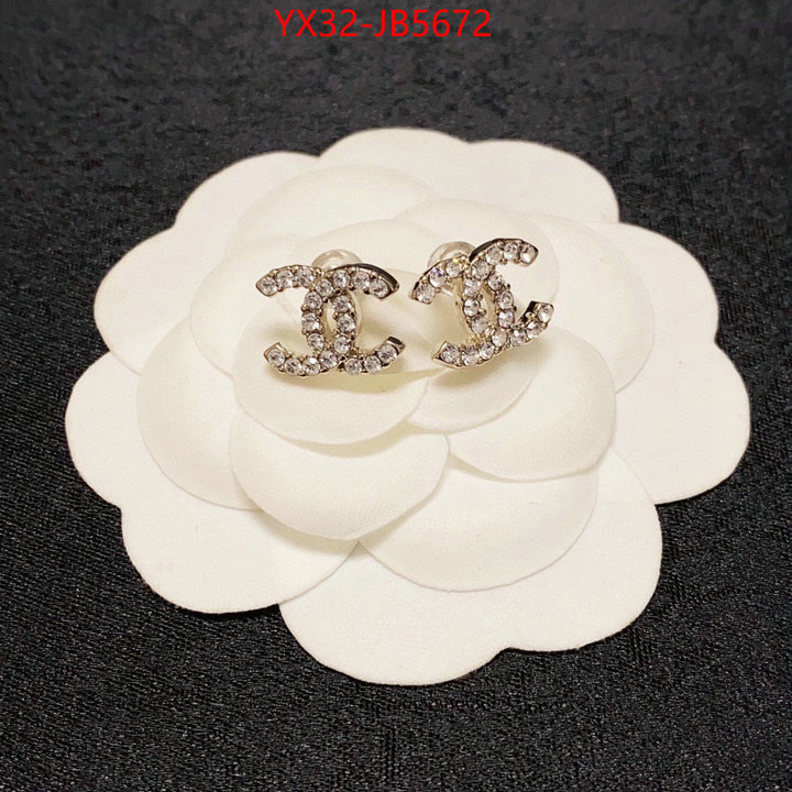 Jewelry-Chanel knockoff highest quality ID: JB5672 $: 32USD