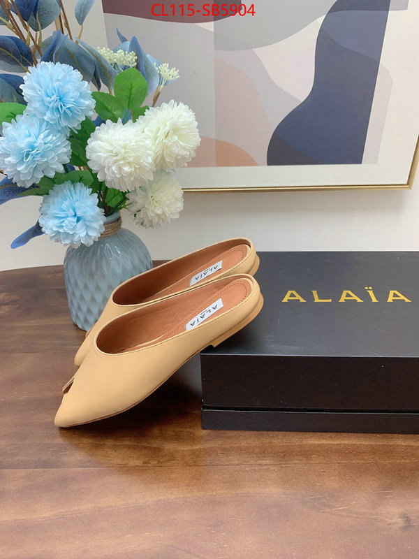 Women Shoes-ALAIA top designer replica ID: SB5904 $: 115USD