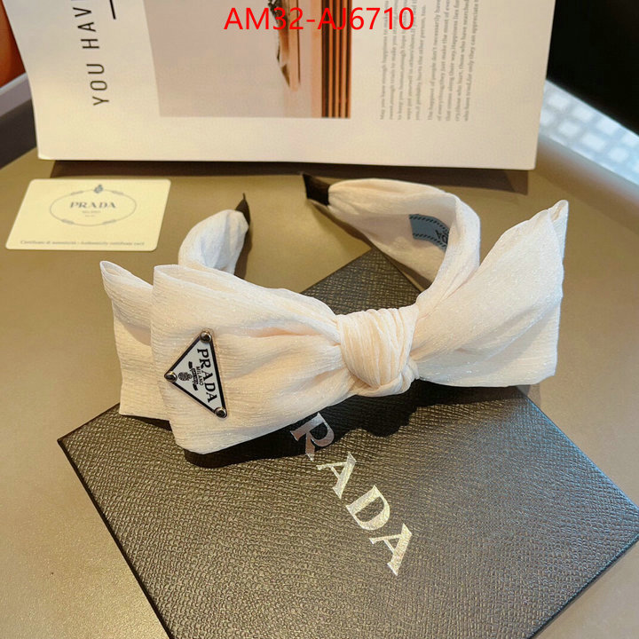 Hair band-Prada best designer replica ID: AJ6710 $: 32USD