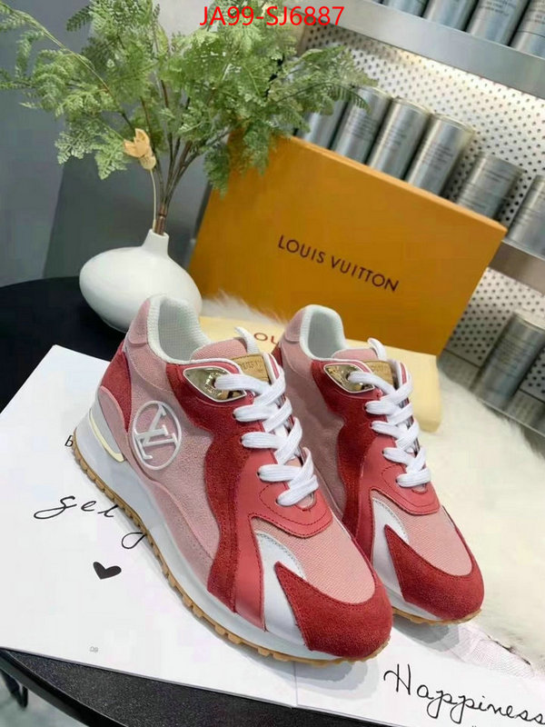 Women Shoes-LV good quality replica ID: SJ6887 $: 99USD