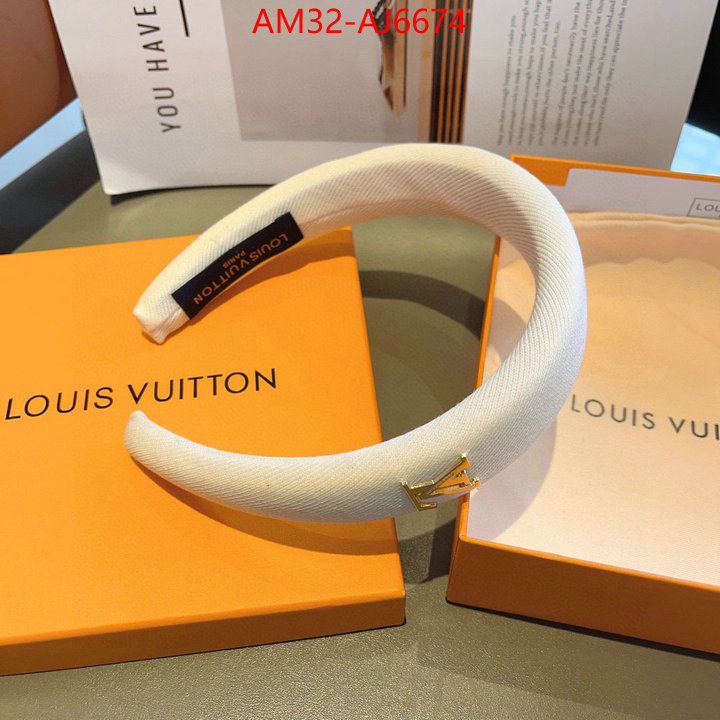 Hair band-LV new designer replica ID: AJ6674 $: 32USD