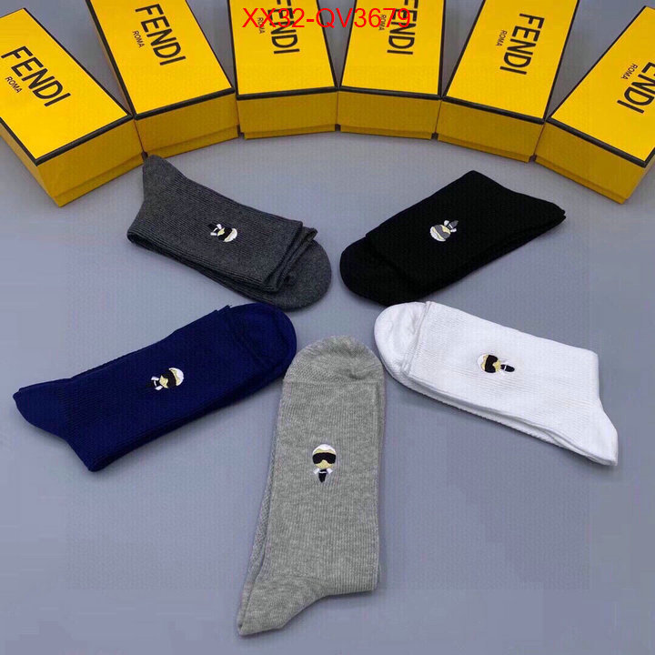 Sock-Fendi outlet 1:1 replica ID: QV3679 $: 32USD