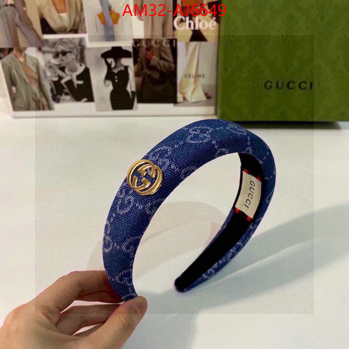 Hair band-Gucci replica best ID: AJ6649 $: 32USD