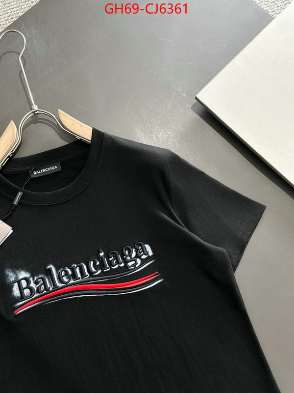 Clothing-Balenciaga buy high-quality fake ID: CJ6361 $: 69USD