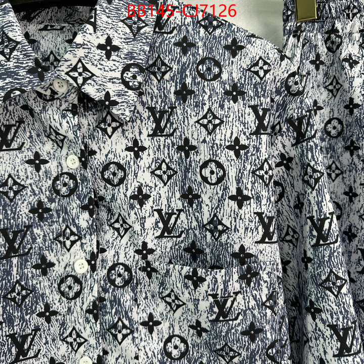 Clothing-LV high quality replica designer ID: CJ7126 $: 145USD